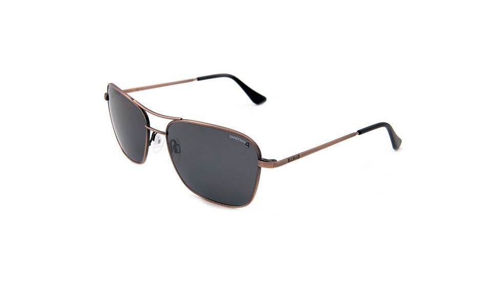 Randolph Corsair Bifocal Prescription Sunglasses, Antique Bronze Frame, CS8B411BI