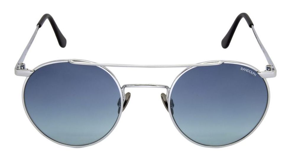 Randolph P3 Shadow Progressive Prescription Sunglasses, Bright Chrome Frame, PBP3475-PCPR