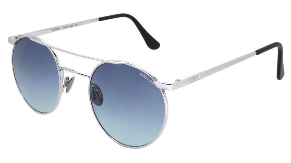 Randolph P3 Shadow Progressive Prescription Sunglasses, Bright Chrome Frame, PBP3475-PCPR