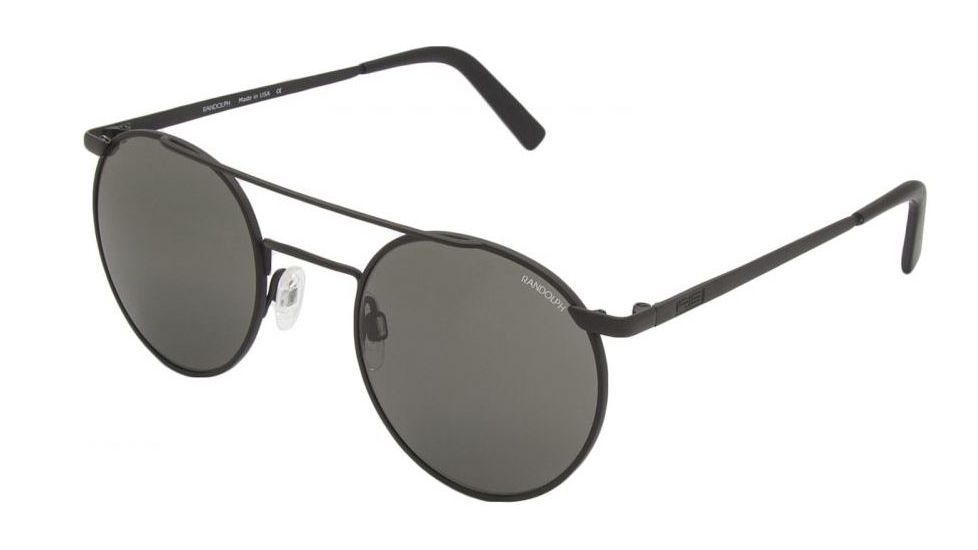Randolph P3 Shadow Progressive Prescription Sunglasses, Matte Black Frame, PBP2411PR