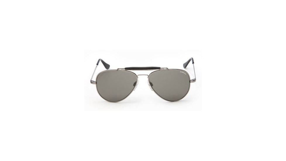 Randolph Sportsman Bifocal Prescription Sunglasses, Gun Metal Frame, SP1R411BI