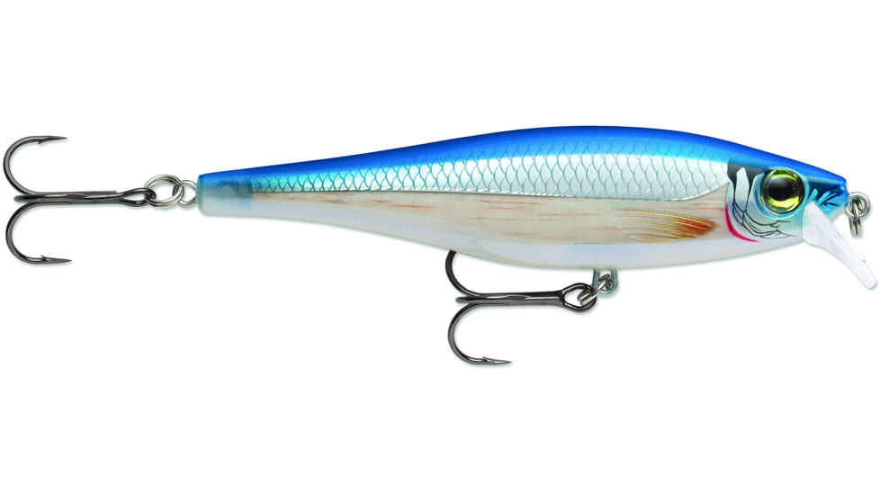 Rapala Bx Minnow, Floating, Blue Pearl, 2 3/4in, 1/4oz, BXM07BLP