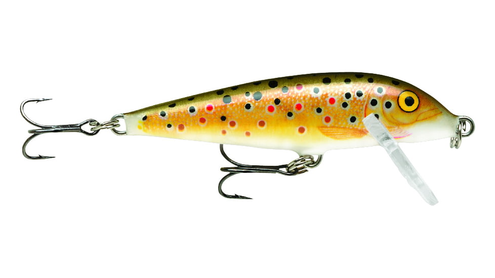 Rapala Countdown Lure, Sinking, Brown Trout, 4 3/8in, 9/16oz, CD11TR