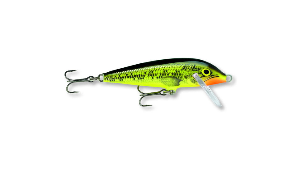 Rapala Countdown Lure, Sinking, Fire Minnow, 4 3/8in, 9/16oz, CD11FMN