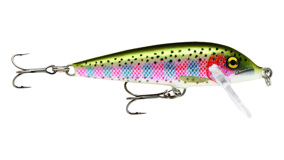 Rapala Countdown Lure, Sinking, Rainbow Trout, 4 3/8in, 9/16oz, CD11RT