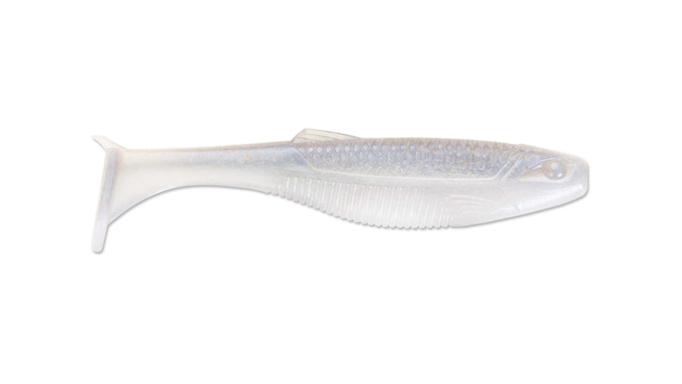Rapala CrushCity Mayor, 8 Pack, Albino Shad, 3in, CCMYR3ASD
