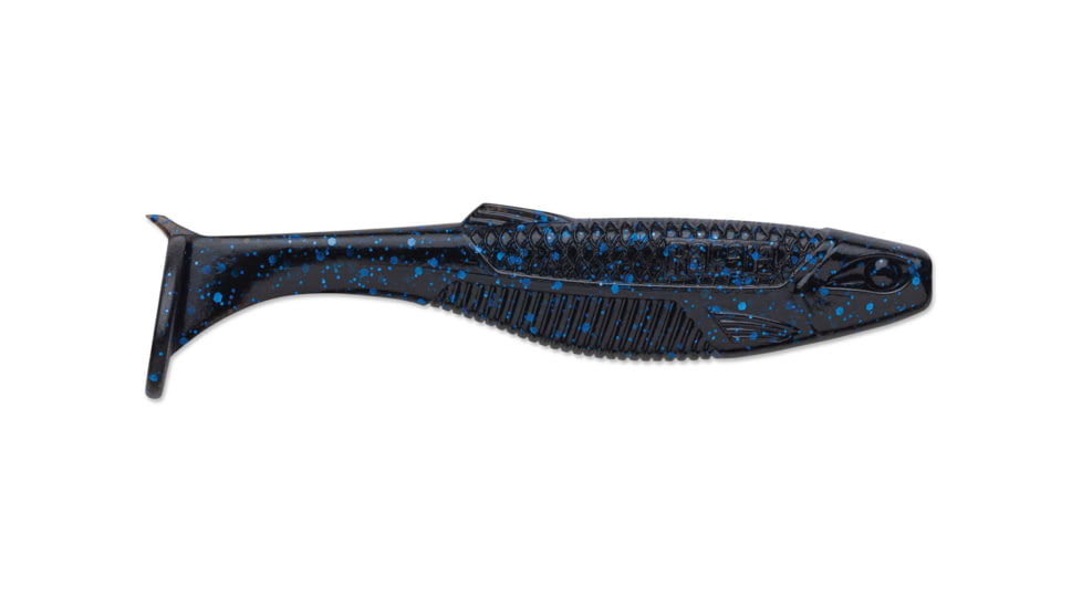 Rapala CrushCity Mayor, 8 Pack, Black Blue Flake, 3in, CCMYR3BKB