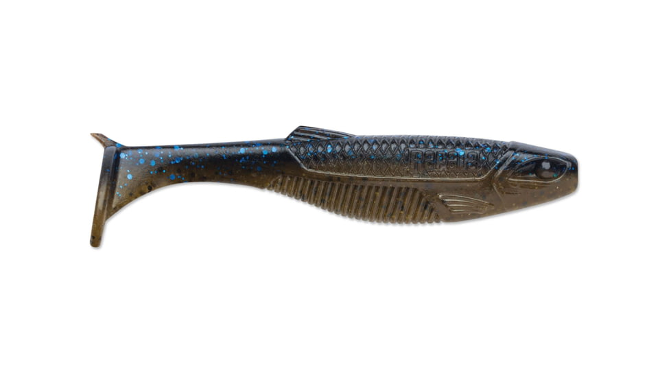 Rapala CrushCity Mayor, 8 Pack, Black Blue Green Pumpkin, 3in, CCMYR3BBGP
