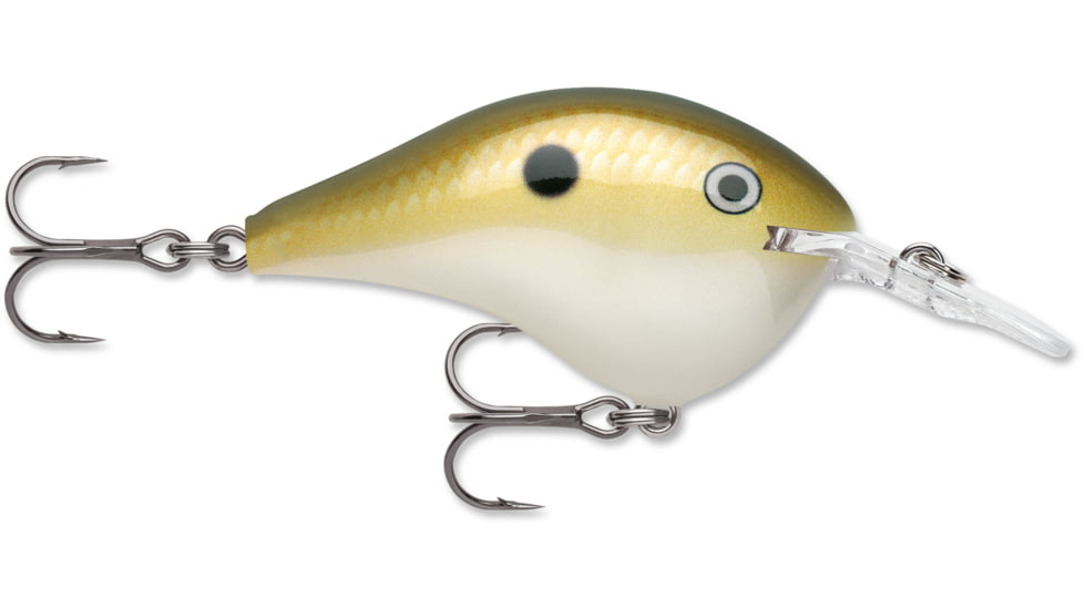 Rapala DTDives-To Crankbait, 2in, 6ft, 3/8oz, Lemon Shad, DT06LSD