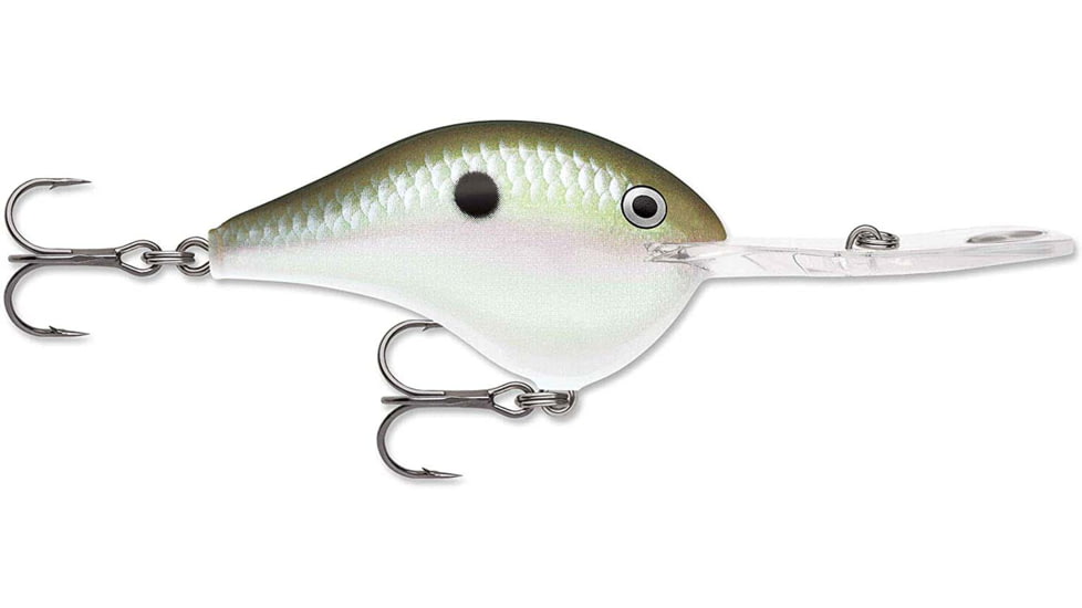 Rapala Dives-To Metal 20 Lure, Green Gizzard Shad, DTMSS20GGSD
