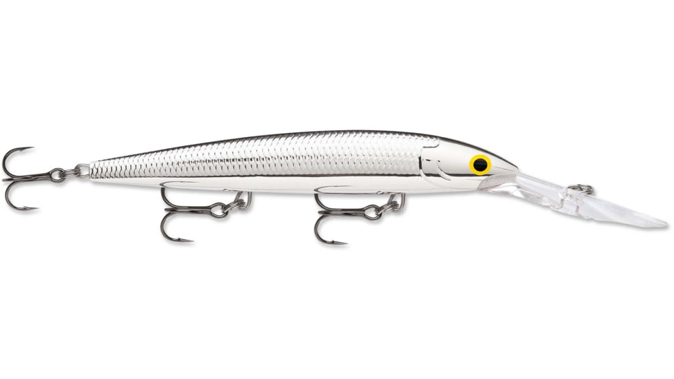Rapala Down Deep Husky Jerk 14 Lure, Pure Chrome, DHJ14PCH