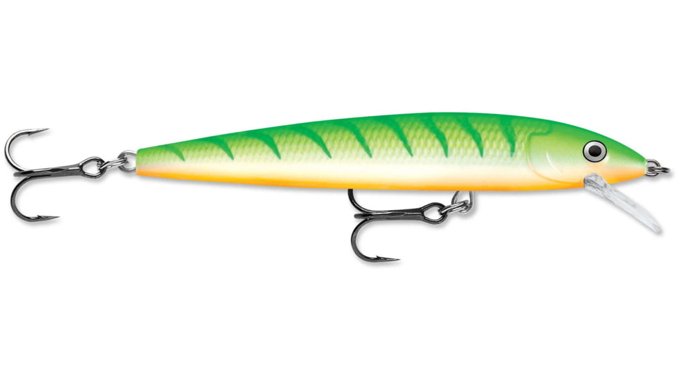 Rapala Husky Jerk 10 Lure, Green Tiger UV, HJ10GTU