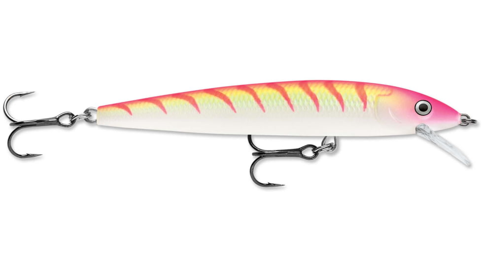 Rapala Husky Jerk 10 Lure, Pink Tiger UV, HJ10PTU