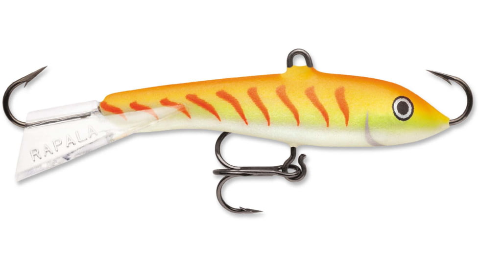 Rapala Jigging Rap 02 Lure, Orange Tiger UV, W2OTU