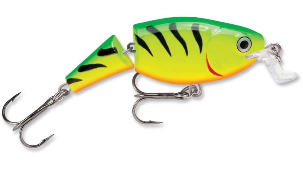 Rapala Jointed Shallow Shad Rap Crankbait, 2ft, 1/4oz, Suspending, Firetiger, JSSR05FT