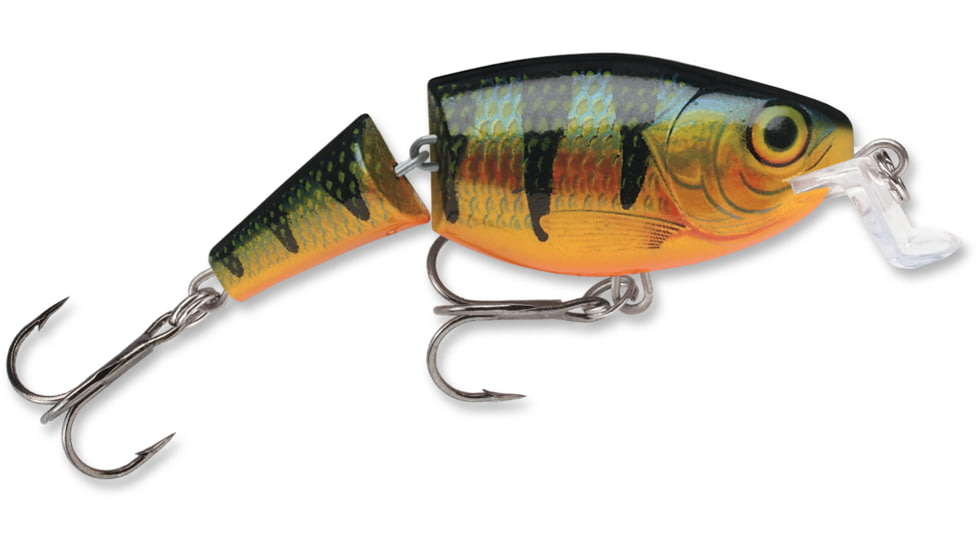 Rapala Jointed Shallow Shad Rap Crankbait, 2ft, 1/4oz, Suspending, Perch, JSSR05P