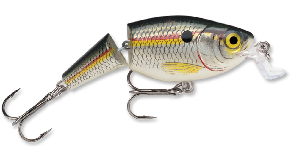 Rapala Jointed Shallow Shad Rap Crankbait, 2ft, 1/4oz, Suspending, Shad, JSSR05SD