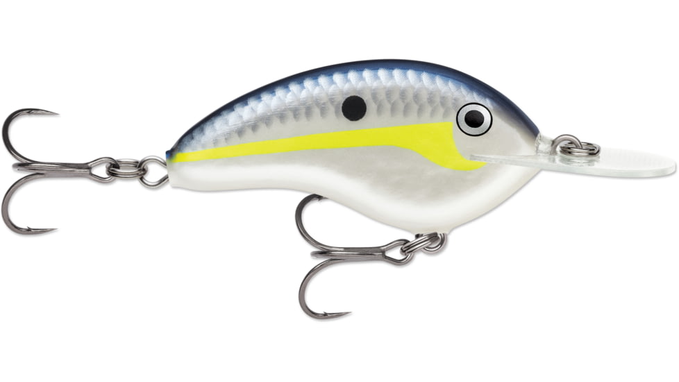 Rapala OG Deep Tiny 07 5/16 oz, 7' Depth, Two #5 Treble Hooks, Helsinki Shad, OGT07HSD