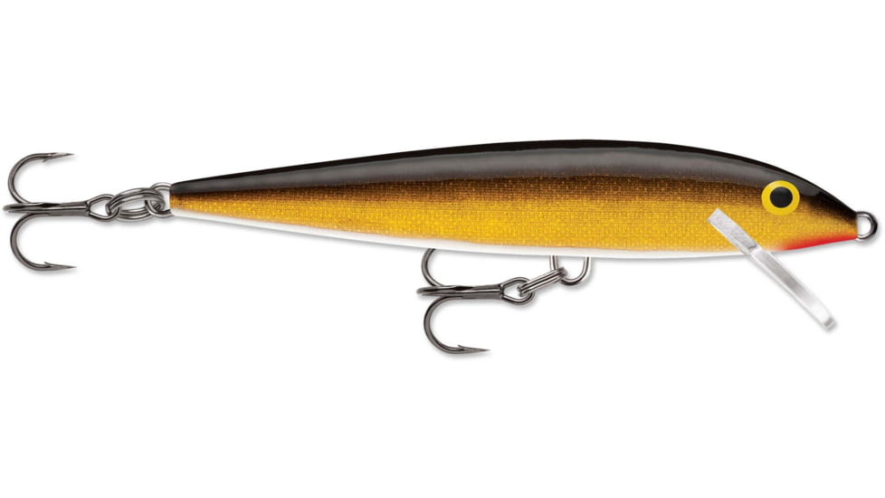 Rapala Original Floater 09 Lure, Gold, F09G
