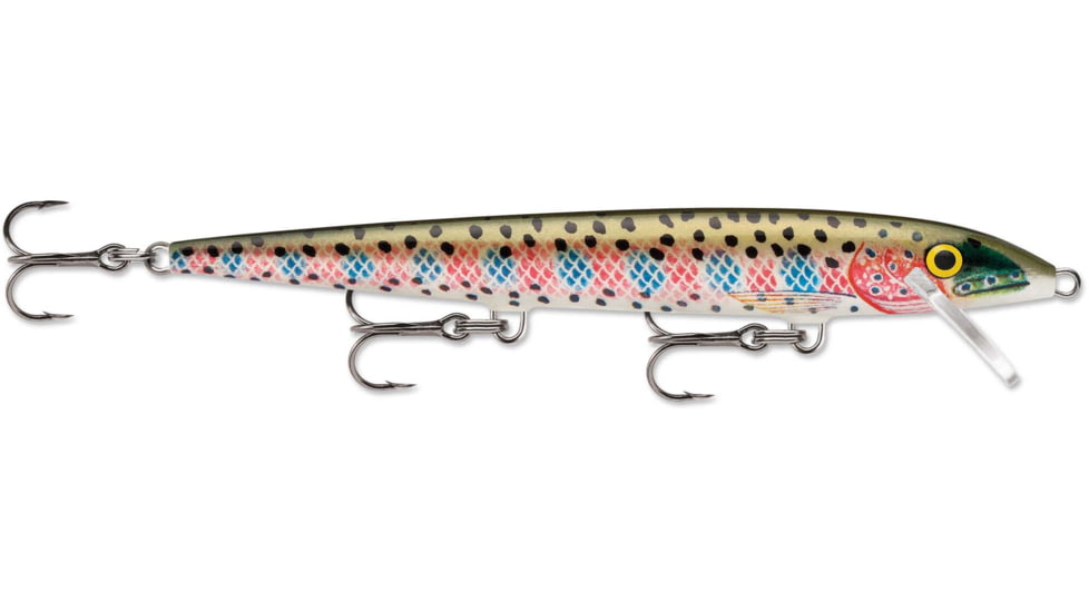 Rapala Original Floater 13 Lure, Rainbow Trout, F13RT
