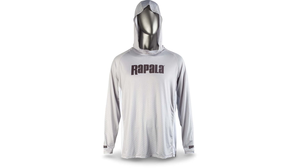 Rapala Performance Hood, Pattern Grey Black, Large, RPH02L