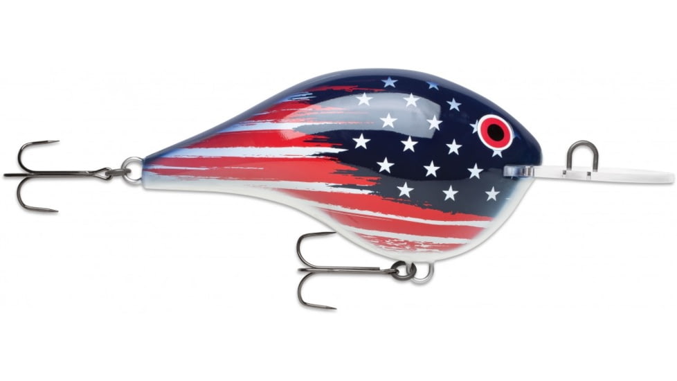Rapala Rapala Giant DT US Flag Jig, Red/White/Blue, RGDT-USF
