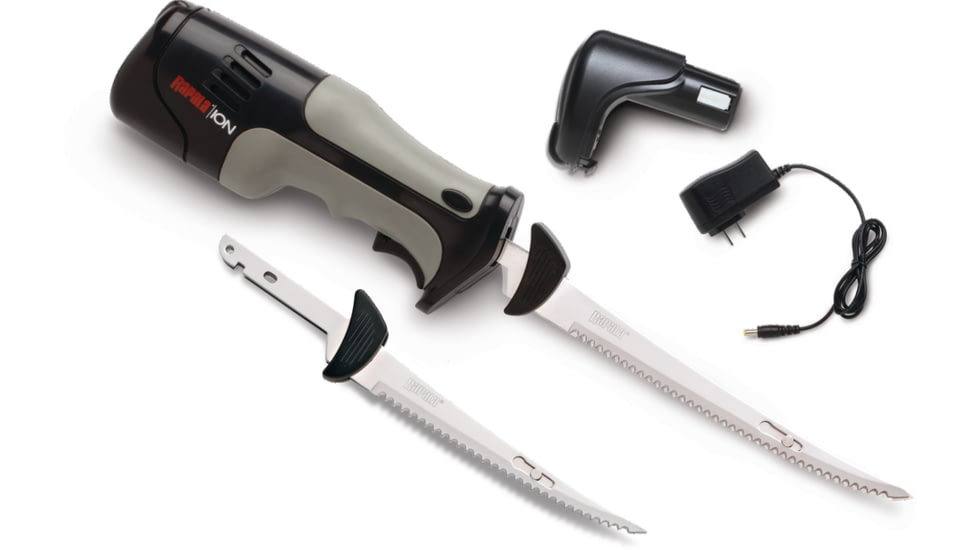 Rapala Lithium Ion Cordless Fillet Knife Combo with Two Blades