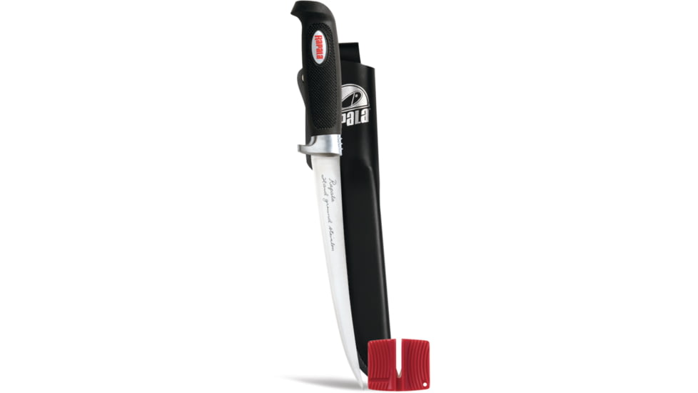 Rapala Soft Grip Fillet Knife with Sharpener