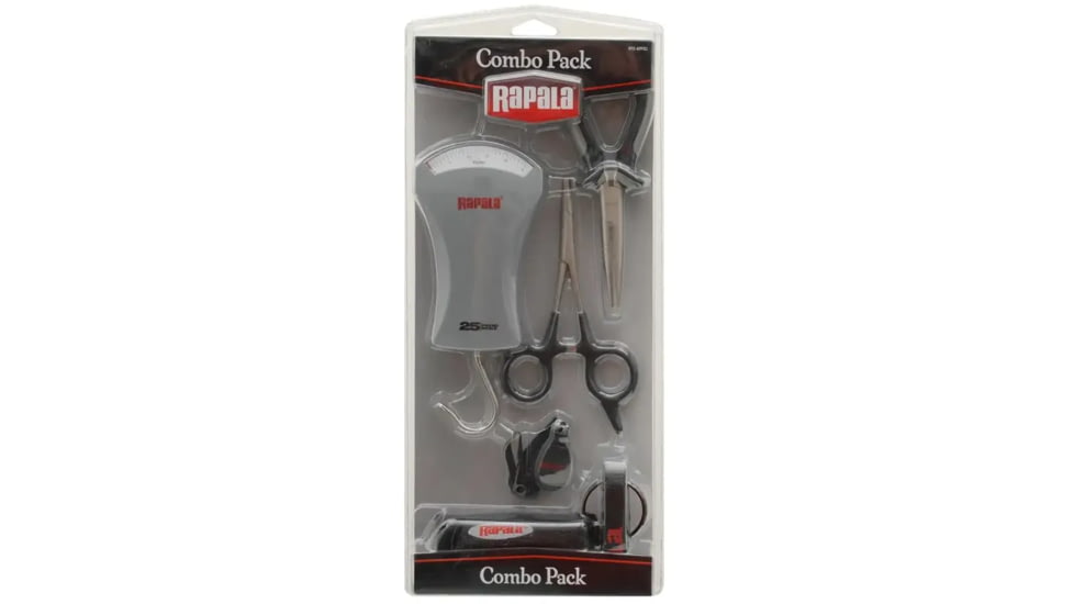 Rapala Tool Combo - Plier, Forceps, Scale, Clipper and Sheath
