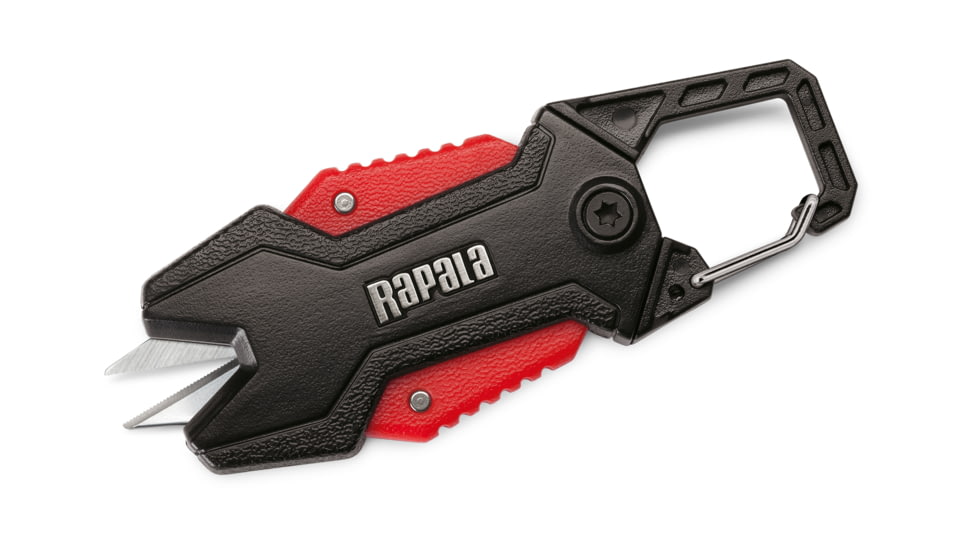Rapala Retractable Line Scissor, Red Handles, RRLS