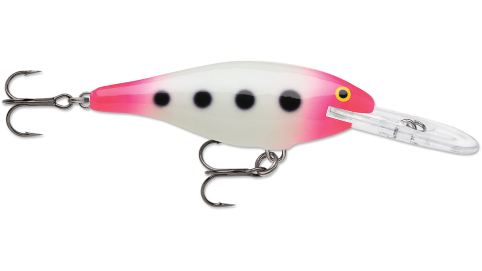 Rapala Shad Rap 05 Lure, Glow Pink Squirrel, SR05GPSQ