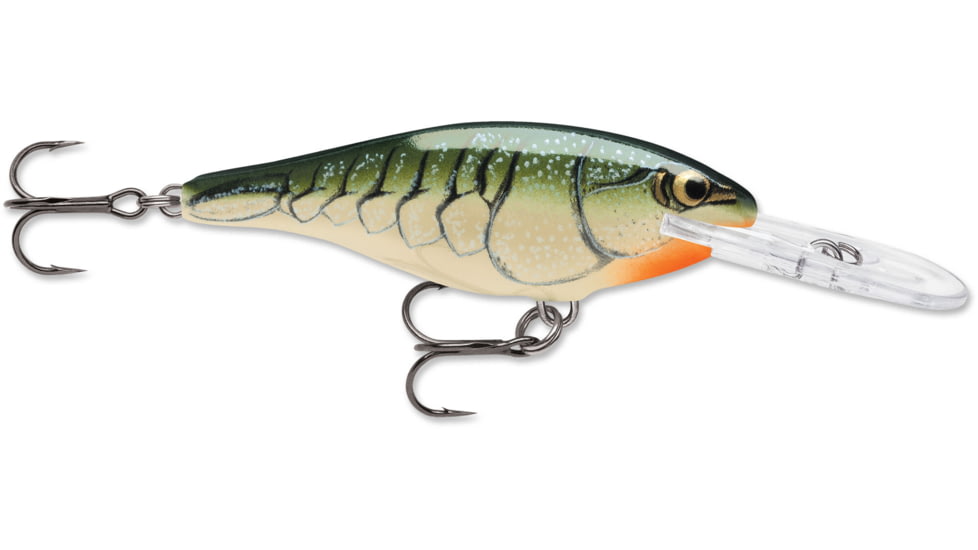 Rapala Shad Rap 05 Lure, Olive Green Craw, SR05OGCW