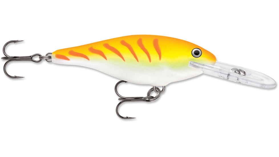 Rapala Shad Rap 05 Lure, Orange Tiger UV, SR05OTU