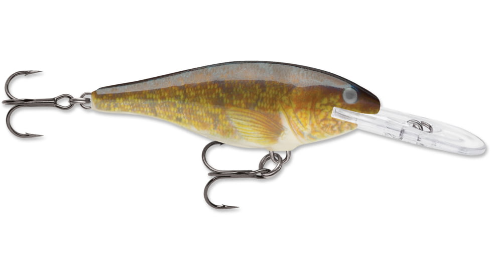 Rapala Shad Rap Crankbait, 2in, 3/16 oz, Floating, Walleye, SR05W