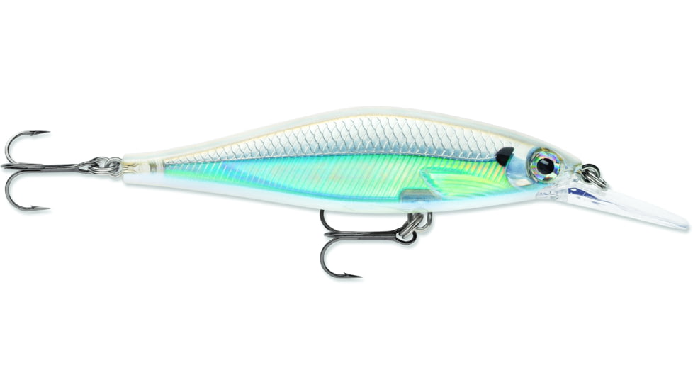 Rapala Shadow Rap Lure, Albino Shiner, 3-1/8in, 3/8oz, SDRSD09AS
