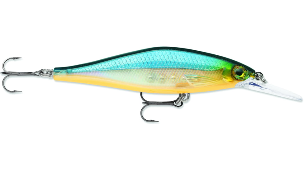 Rapala Shadow Rap Lure, Blue Ghost, 3-1/8in, 3/8oz, SDRSD09BGH