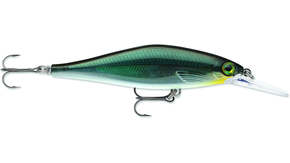 Rapala Shadow Rap Lure, Carbon, 3-1/8in, 3/8oz, SDRSD09CBN