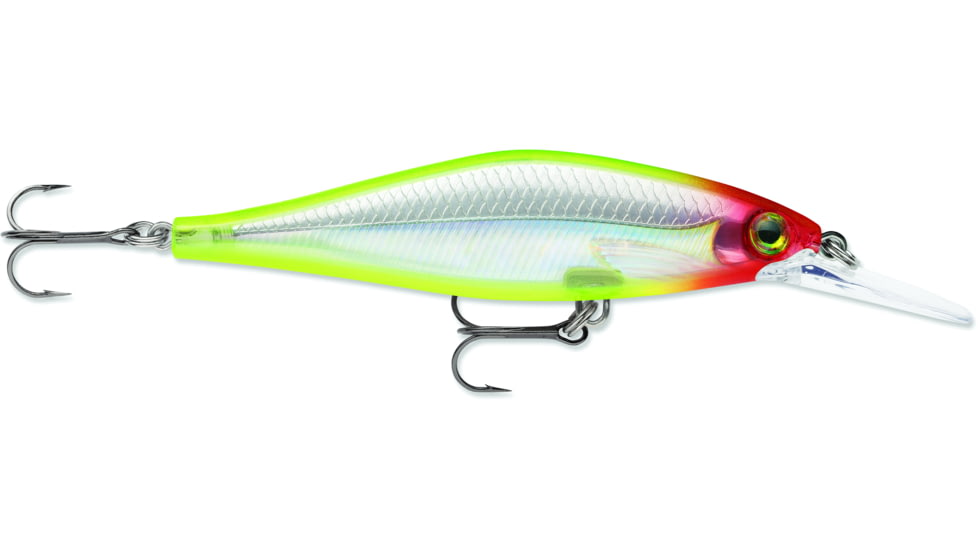 Rapala Shadow Rap Lure, Clown, 3-1/8in, 3/8oz, SDRSD09CLN