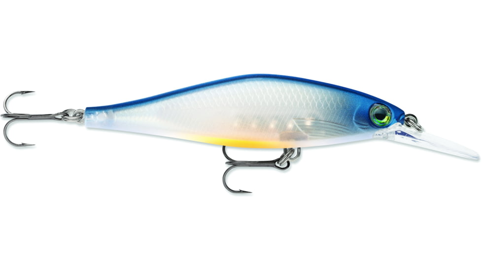 Rapala Shadow Rap Lure, Elite Blue, 3-1/8in, 3/8oz, SDRSD09EB