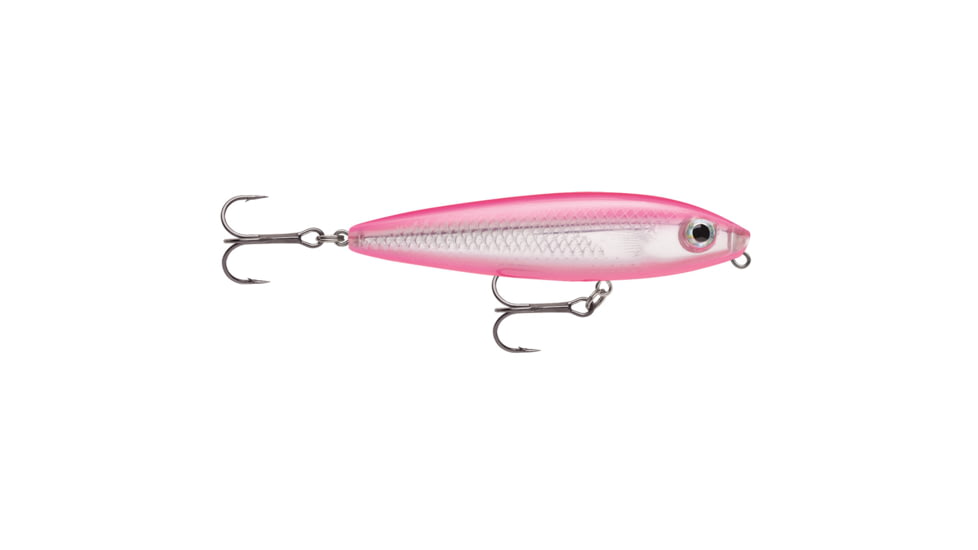 Rapala Skitter Walk 08 - Hot Pink &amp; Silver, SW08HP