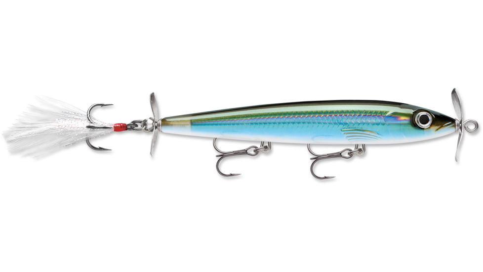 Rapala X-Rap Prop Crankbait, 4 3/8in, 3/8 oz, Floating, Moss Back Shiner, XRPR11MBS