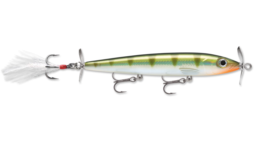 Rapala X-Rap Prop Crankbait, 4 3/8in, 3/8 oz, Floating, Yellow Perch, XRPR11YP