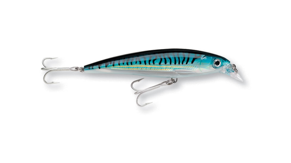 Rapala X-Rap Saltwater 14 Slashbait, 5 1/2", 1 1/2 oz, Silver Blue Mackerel, Suspending, SXR14SBM