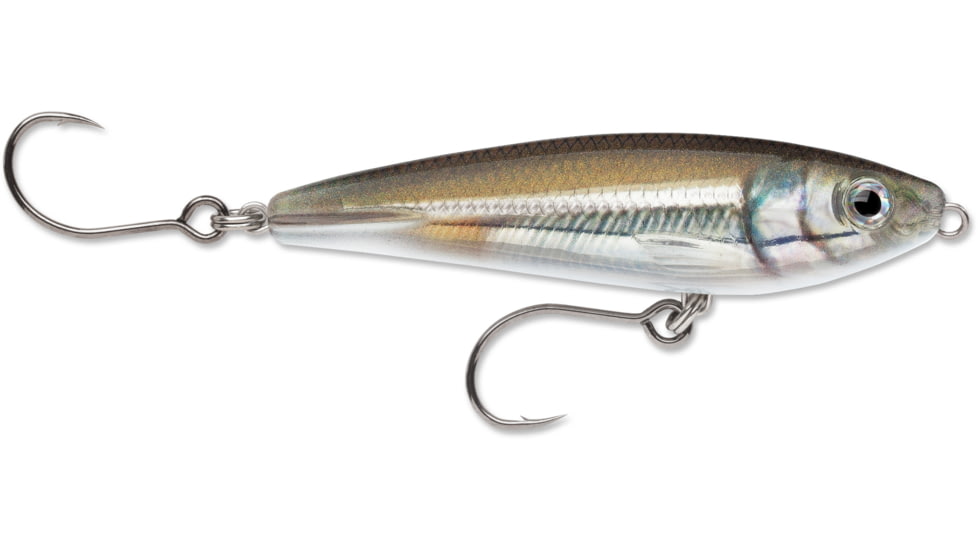 Rapala X-Rap Saltwater SubWalk 7, Subsurface, 7/16 oz 2-3/4", 0-2 Ft, #1/0 Hooks, Mangrove Minnow, SXRSB07MM