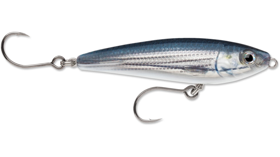 Rapala X-Rap Saltwater SubWalk 9, Subsurface, 3/4 oz 3-1/2", 0-2 Ft, #3/0 Hooks, Mullet, SXRSB09MU