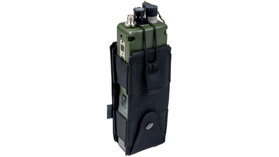 Raptor Tactical 148/152 Radio Pouch, Black, One Size, PRC4852-BL