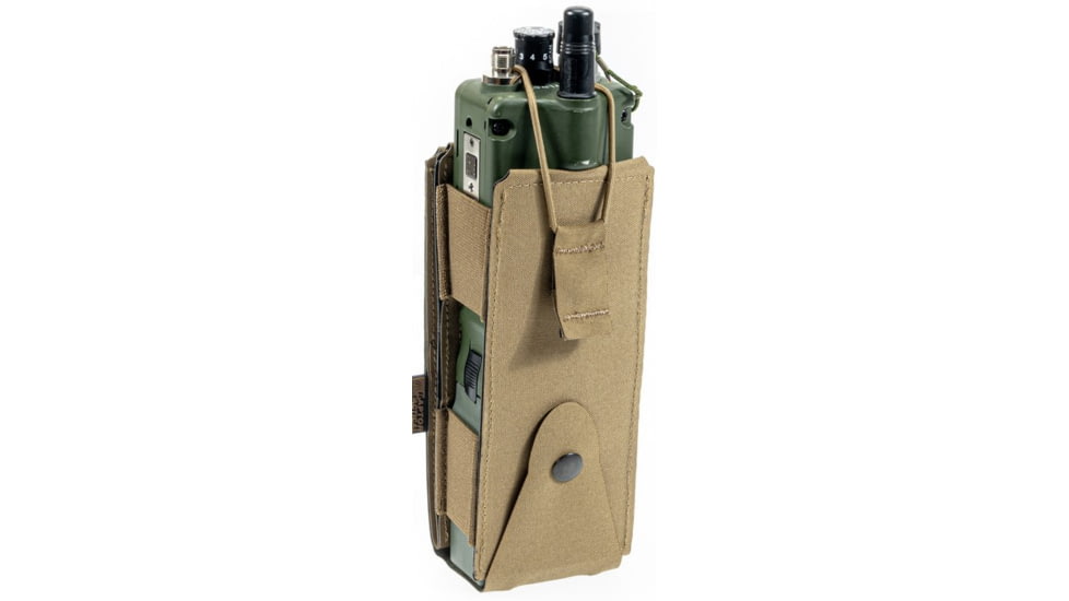 Raptor Tactical 148/152 Radio Pouch, Coyote Brown, One Size, PRC4852-CB