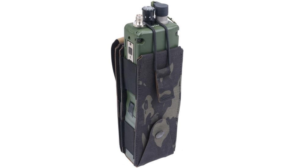 Raptor Tactical 148/152 Radio Pouch, Multicam Black, One Size, PRC4852-BM