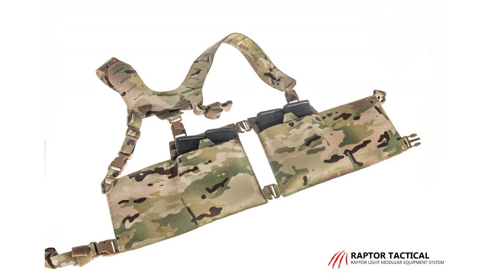 Raptor Tactical Archer Super Light Chest Rig MK2, Multicam, One Piece, AR2-MC-1P