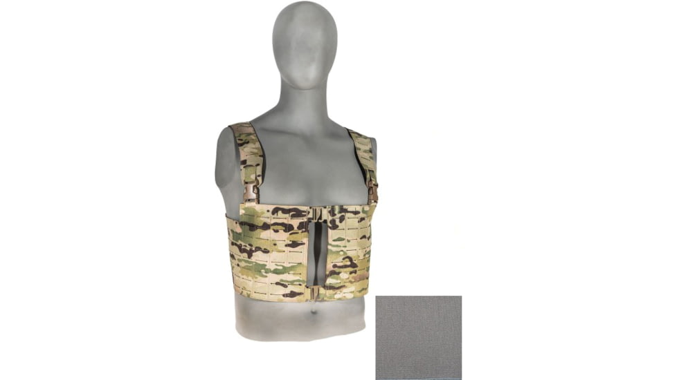 Raptor Tactical Archer Super Light Chest Rig MK2, Tactical Grey, One Piece, AR2-TG-1P